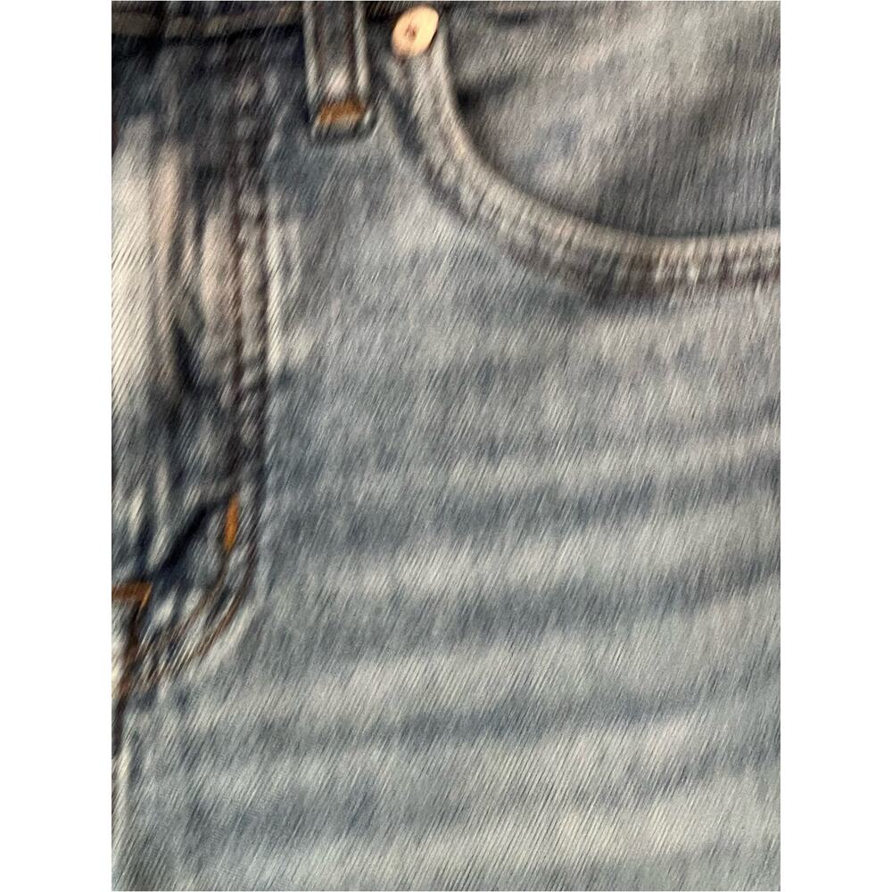 Madewell Cali Demi-Boot Jeans Raw Hem Medium Wash Size 27 - Picture 9 of 13